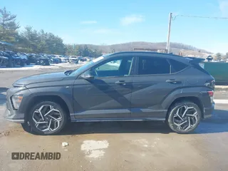 2024 Hyundai Kona N Line with VIN KM8HACA34RU034714, listed as a IAAI auction lot 41561923 with 15,137 mi miles. Bid and sale history available at carsss.com. Image 14.