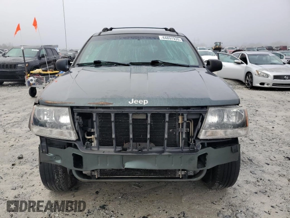 2004 Jeep Grand Cherokee with VIN 1J8GX48S24C186841, listed as a Copart auction lot 44897935 with Not provided miles and Salvage title. Bid and sale history available at DreamBid. Image 5.