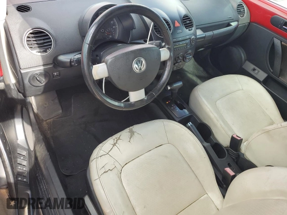 2010 Volkswagen Beetle Final Edition with VIN 3VWRW3AL6AM008857, listed as a Copart auction lot 64312235 with 104,318 mi miles and Salvage title. Bid and sale history available at DreamBid. Image 8.