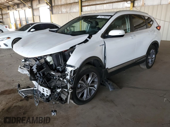 2022 Honda CR-V Touring z VIN 5J6RT6H90NL053771, wystawiony jako Copart lot #51276025 z przebiegiem Nie podano mil oraz Szkoda całkowita • Salvage title. Historia ofert i sprzedaży dostępna na DreamBid. Obrazek 1.