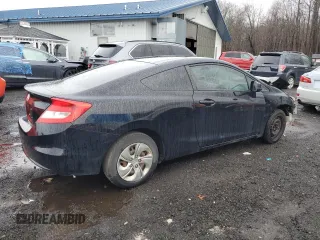 2013 Honda Civic Cpe LX with VIN 2HGFG3B57DH513135, listed as a Copart auction lot 45701564 with 276,418 mi miles and Salvage Title. Bid and sale history available at carsss.com. Image 3.