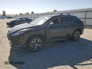 2021 Lexus RX 350 with VIN 2T2HZMDAXMC285929, listed as a Copart auction lot 58866925 with 19,464 mi miles and Salvage title. Bid and sale history available at DreamBid. Image 1.