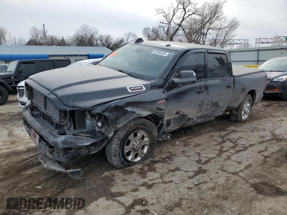 2019 Ram 2500 Big Horn with VIN 3C6UR5DJXKG720872, listed as a Copart auction lot 57288355 with Not provided miles and Salvage title. Bid and sale history available at DreamBid. Image 1.