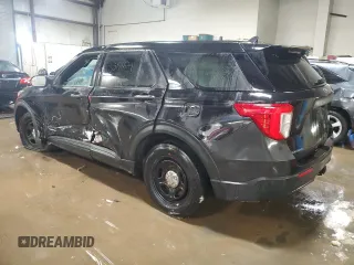 2022 Ford Police Interceptor Utility z VIN 1FM5K8AW1NNA01987, wystawiony jako Copart lot #45993075 z przebiegiem 58 342 mil mil oraz Szkody całkowita. Historia ofert i sprzedaży dostępna na DreamBid. Obrazek 2.