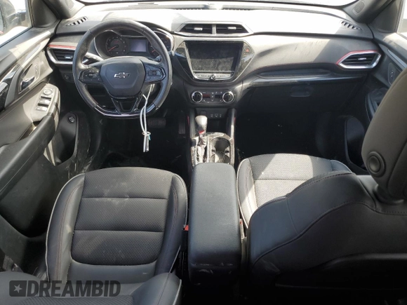 2023 Chevrolet TrailBlazer RS with VIN KL79MUSL8PB203711, listed as a Copart auction lot 55464504 with Not Provided miles and Salvage Title. Bid and sale history available at DreamBid. Image 8.