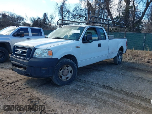 2007 Ford F-150 XL with VIN 1FTVX14587NA55385, listed as a IAAI auction lot 41500974 with 147,045 mi miles and . Bid and sale history available at carsss.com. Image 2.