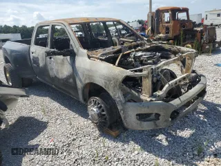2024 Ram 3500 Laramie with VIN 3C63RRJL2RG204234, listed as a Copart auction lot 65788204 with 0 mi miles and Non Repairable. Bid and sale history available at carsss.com. Image 4.