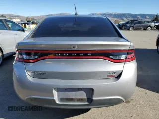 2015 Dodge Dart SXT with VIN 1C3CDFBH3FD199462, listed as a Copart auction lot 41679405 with 129,449 mi miles and Salvage Title. Bid and sale history available at DreamBid. Image 6.