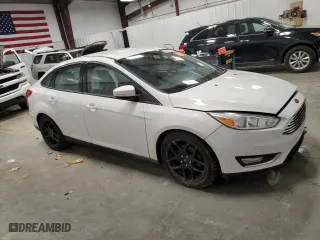 2016 Ford Focus SE with VIN 1FADP3F27GL330188, listed as a Copart auction lot 51051855 with 0 mi miles and Salvage Title. Bid and sale history available at carsss.com. Image 4.
