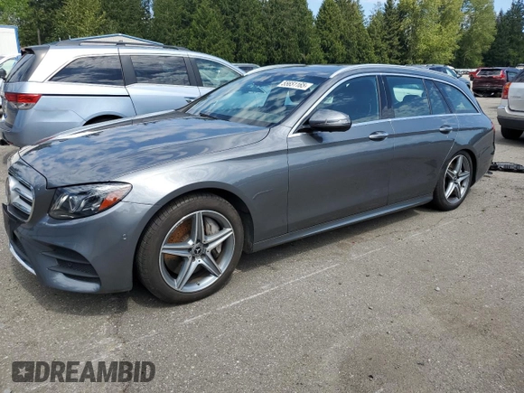 2018 Mercedes-Benz E 400 with VIN WDDZH6GB7JA478833, listed as a Copart auction lot 55651165 with Not Provided miles and Salvage Title. Bid and sale history available at DreamBid. Image 1.