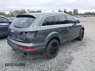 2015 Audi Q7 Premium Plus with VIN WA1LGAFE2FD008002, listed as a IAAI auction lot 42244720 with 110,732 mi miles and . Bid and sale history available at DreamBid. Image 4.