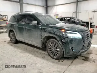 2024 Nissan Pathfinder SL with VIN 5N1DR3CDXRC252174, listed as a Copart auction lot 46054675 with 10,589 mi miles and Salvage title. Bid and sale history available at DreamBid. Image 11.