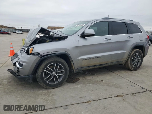 2018 Jeep Grand Cherokee Laredo E with VIN 1C4RJEAG6JC402845, listed as a Copart auction lot 44961555 with 0 mi miles and Salvage Title. Bid and sale history available at carsss.com. Image 1.
