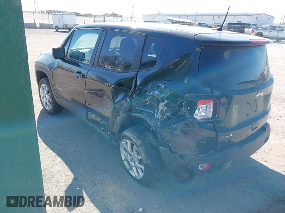 2023 Jeep Renegade Upland z VIN ZACNJDB17PPP16251, wystawiony jako IAAI lot #41995530 z przebiegiem 36 721 mil mil oraz . Historia ofert i sprzedaży dostępna na DreamBid. Obrazek 3.