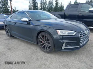 2018 Audi S5 Prestige z VIN WAUR4AF56JA001988, wystawiony jako IAAI lot #41921731 z przebiegiem 53 652 mil mil oraz . Historia ofert i sprzedaży dostępna na DreamBid. Obrazek 1.
