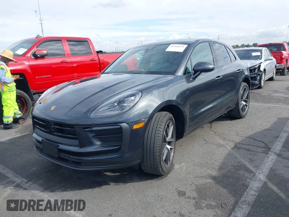 2023 Porsche Macan with VIN WP1AA2A51PLB10005, listed as a IAAI auction lot 41414974 with 15,955 mi miles. Bid and sale history available at carsss.com. Image 17.