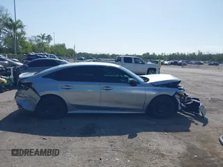 2025 Honda Civic Sport with VIN 2HGFE2F57SH522960, listed as a IAAI auction lot 42016973 with 3,689 mi miles and . Bid and sale history available at DreamBid. Image 13.