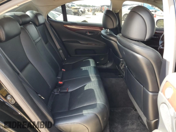 2007 Lexus LS 460 with VIN JTHBL46F975030225, listed as a Copart auction lot 54592425 with 226,524 mi miles and Salvage Title. Bid and sale history available at DreamBid. Image 10.