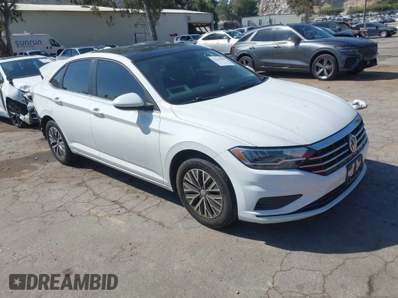 2019 Volkswagen Jetta S with VIN 3VWC57BU7KM257127, listed as a IAAI auction lot 42236060 with 53,985 mi miles and . Bid and sale history available at DreamBid. Image 1.