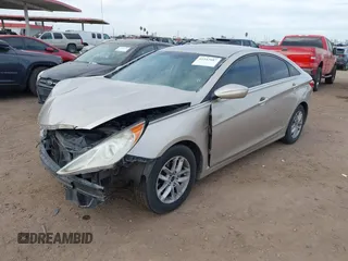 2011 Hyundai Sonata GLS with VIN 5NPEB4ACXBH219893, listed as a IAAI auction lot 41542687 with 153,625 mi miles. Bid and sale history available at carsss.com. Image 17.