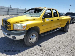 2006 Dodge 3500 SLT with VIN 3D7LX38C86G244692, listed as a Copart auction lot 54423665 with Not provided miles and Salvage title. Bid and sale history available at DreamBid. Image 1.
