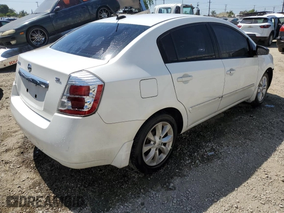 2010 Nissan Sentra SL with VIN 3N1AB6AP5AL710872, listed as a Copart auction lot 57518185 with 158,564 mi miles and Salvage title. Bid and sale history available at DreamBid. Image 3.