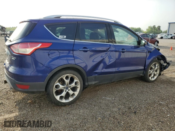 2016 Ford Escape Titanium with VIN 1FMCU9J95GUA75875, listed as a Copart auction lot 48929445 with 122,668 mi miles and Salvage Title. Bid and sale history available at DreamBid. Image 3.