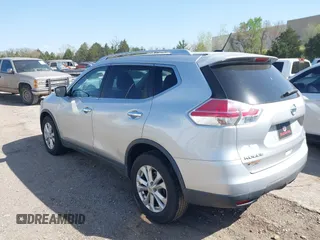 2015 Nissan Rogue SV with VIN KNMAT2MV7FP542872, listed as a IAAI auction lot 42014716 with 134,240 mi miles and . Bid and sale history available at carsss.com. Image 14.