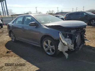 2014 Toyota Camry L with VIN 4T1BF1FKXEU757893, listed as a Copart auction lot 48560215 with 0 mi miles and Salvage Title. Bid and sale history available at carsss.com. Image 4.