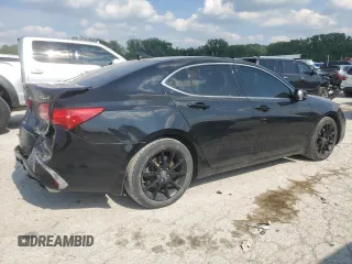 2019 Acura TLX with VIN 19UUB2F31KA009605, listed as a Copart auction lot 59934825 with 119,543 mi miles and Salvage title. Bid and sale history available at DreamBid. Image 3.