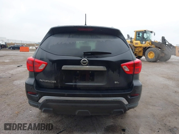 2018 Nissan Pathfinder SV with VIN 5N1DR2MN7JC633034, listed as a IAAI auction lot 41608707 with 118,694 mi miles. Bid and sale history available at carsss.com. Image 16.