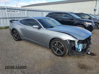 2024 Ford Mustang EcoBoost with VIN 1FA6P8TH4R5134411, listed as a Copart auction lot 75890314 with 5,388 mi miles and Salvage title. Bid and sale history available at DreamBid. Image 4.