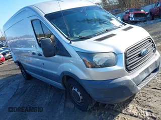 2017 Ford Transit with VIN 1FTYR2CM4HKA16625, listed as a IAAI auction lot 41254877 with 102,458 mi miles. Bid and sale history available at carsss.com. Image 1.