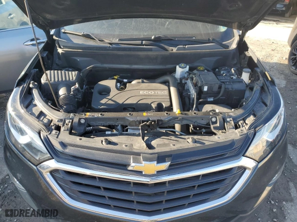 2020 Chevrolet Equinox LT with VIN 2GNAXKEV2L6157595, listed as a Copart auction lot 45956335 with 156,745 mi miles and Salvage Title. Bid and sale history available at carsss.com. Image 12.