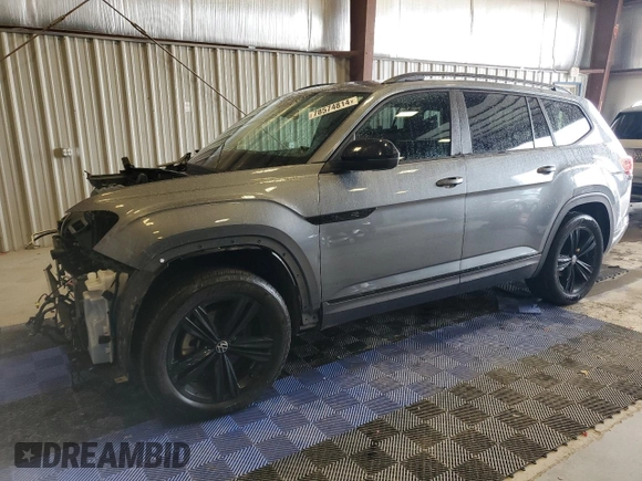2023 Volkswagen Atlas SEL R-Line Black с VIN 1V2SR2CA8PC524969, выставлен на аукционе Copart как лот 78574814 с пробегом 44 537 миль миль и Списание • Salvage title. История ставок и продаж доступна на DreamBid. Изображение 1.