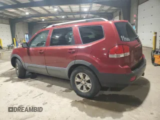 2009 Kia Borrego LX with VIN KNDJH741495034922, listed as a Copart auction lot 48099575 with 198,243 mi miles and Salvage Title. Bid and sale history available at carsss.com. Image 2.