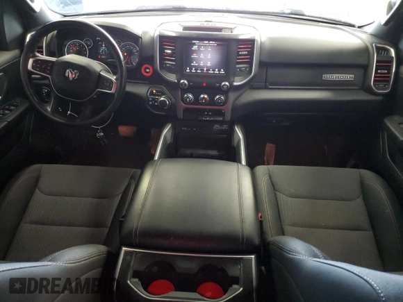 2019 Ram 1500 Big Horn with VIN 1C6SRFFT5KN708244, listed as a Copart auction lot 56981135 with 86,903 mi miles and Salvage title. Bid and sale history available at DreamBid. Image 8.