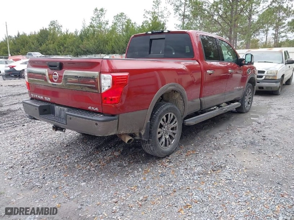 2019 Nissan Titan XD SV with VIN 1N6BA1F47KN533908, listed as a IAAI auction lot 41752421 with 105,831 mi miles. Bid and sale history available at carsss.com. Image 4.