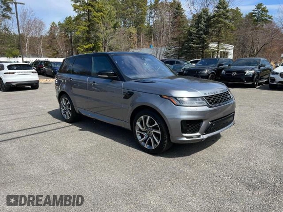 2021 Land Rover Range Rover Sport HSE Dynamic with VIN SALWR2SE7MA770385, listed as a Copart auction lot 65031355 with 128,420 mi miles and Clean title. Bid and sale history available at DreamBid. Image 1.