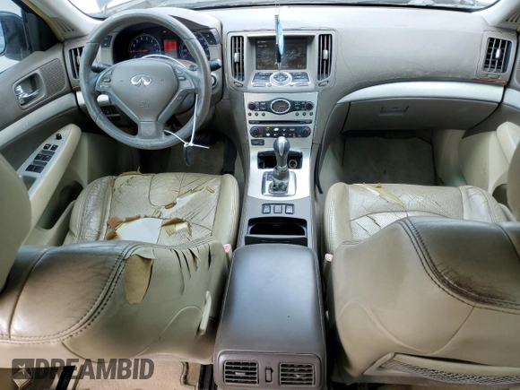 2008 Infiniti G35 x with VIN JNKBV61F58M269260, listed as a Copart auction lot 75650784 with 230,968 mi miles and Salvage Title. Bid and sale history available at DreamBid. Image 8.