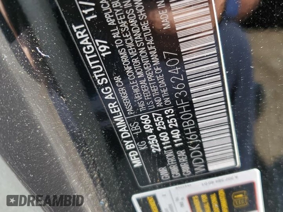 2017 Mercedes-Benz E 400 z VIN WDDKJ6HB0HF362407, wystawiony jako Copart lot #82367744 z przebiegiem 74 423 mil mil oraz Szkoda całkowita • Salvage title. Historia ofert i sprzedaży dostępna na DreamBid. Obrazek 12.