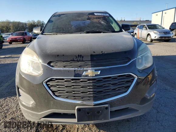 2017 Chevrolet Equinox LS z VIN 2GNALBEK6H1575342, wystawiony jako Copart lot #51793895 z przebiegiem 70 326 mil mil oraz Szkoda całkowita • Salvage title. Historia ofert i sprzedaży dostępna na DreamBid. Obrazek 5.