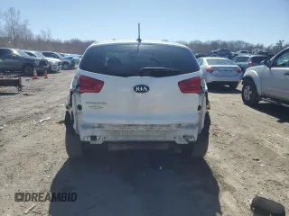 2016 Kia Sportage LX with VIN KNDPBCAC9G7870477, listed as a Copart auction lot 52110425 with 137,028 mi miles and Salvage Title. Bid and sale history available at carsss.com. Image 6.