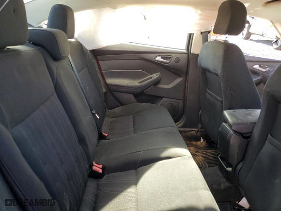 2017 Ford Focus SEL with VIN 1FADP3H28HL337195, listed as a Copart auction lot 47122485 with 0 mi miles and Salvage Title. Bid and sale history available at carsss.com. Image 10.