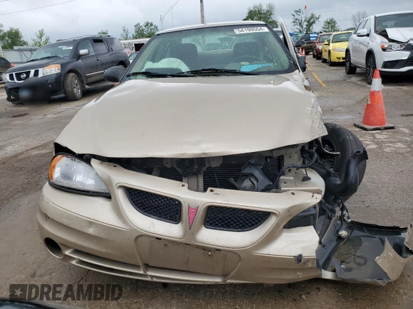 2005 Pontiac Grand Am SE with VIN 1G2NE52E65M232846, listed as a Copart auction lot 54199554 with 0 mi miles and Salvage Title. Bid and sale history available at carsss.com. Image 5.
