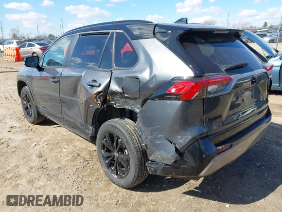 2024 Toyota RAV4 Hybrid XSE with VIN 2T3E6RFVXRW052367, listed as a IAAI auction lot 41350121 with 16,184 mi miles. Bid and sale history available at carsss.com. Image 3.