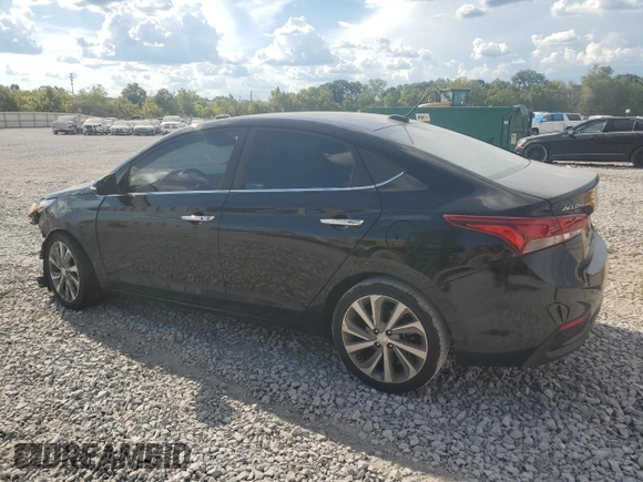 2020 Hyundai Accent Limited with VIN 3KPC34A62LE122384, listed as a Copart auction lot 68709664 with 84,936 mi miles and Salvage Title. Bid and sale history available at carsss.com. Image 2.