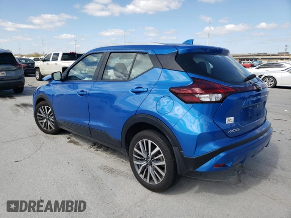2024 Nissan Kicks SV with VIN 3N1CP5CV1RL480372, listed as a Copart auction lot 48976995 with 24,419 mi miles and Salvage Title. Bid and sale history available at carsss.com. Image 2.