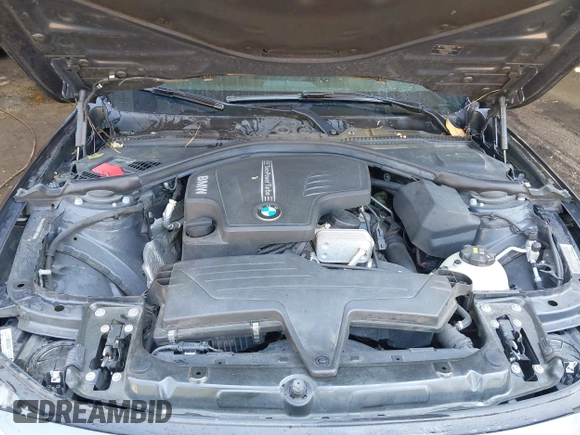2015 BMW 3 Series 328i xDrive with VIN WBA3B5G50FNS15859, listed as a IAAI auction lot 41999035 with 87,560 mi miles. Bid and sale history available at carsss.com. Image 10.