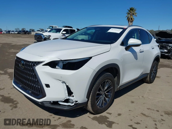 2024 Lexus NX with VIN 2T2GGCEZ6RC054338, listed as a IAAI auction lot 41751633 with 4,299 mi miles. Bid and sale history available at carsss.com. Image 16.